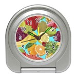 Fruit Picture Drawing Illustration Travel Alarm Clock Front