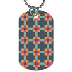 Art Vintage Background Abstract Dog Tag (one Side) by Wegoenart