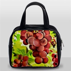 Grape Harvest Nature Figure Rustic Classic Handbag (two Sides) by Wegoenart