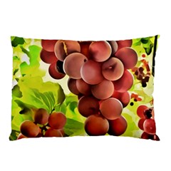 Grape Harvest Nature Figure Rustic Pillow Case by Wegoenart