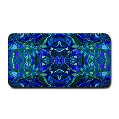 Abstract #8   I   Aqua Blues 6000 Medium Bar Mats by KesaliSkyeArt