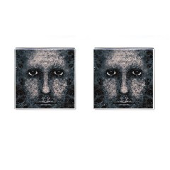 Foam Man Photo Manipulation Poster Cufflinks (square)