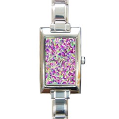 Verba Rectangle Italian Charm Watch by artifiart