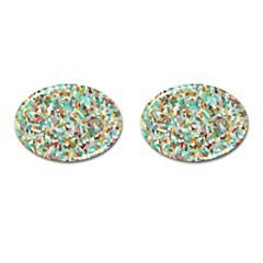 Affectionate Cufflinks (oval) by artifiart