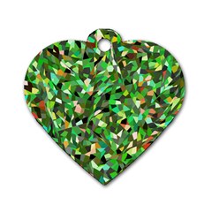 Sylvan Dog Tag Heart (two Sides) by artifiart