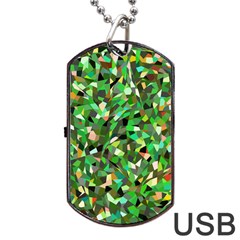 Sylvan Dog Tag Usb Flash (one Side) by artifiart