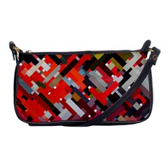 Maze Mazes Fabric Fabrics Color Shoulder Clutch Bag