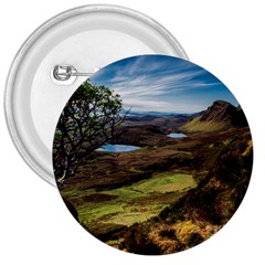 Landscape Quairaing Scotland 3  Buttons by Pakrebo