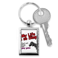 My Life Is Simple Key Chains (rectangle)  by Ergi2000