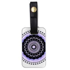 Design Circular Pattern Mandala Luggage Tags (one Side)  by Pakrebo