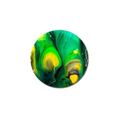 Art Abstract Artistically Painting Golf Ball Marker by Pakrebo