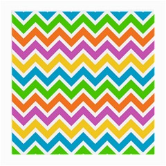 Chevron Pattern Design Texture Medium Glasses Cloth by Pakrebo