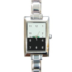 Bus Rectangle Italian Charm Watch by Valentinaart