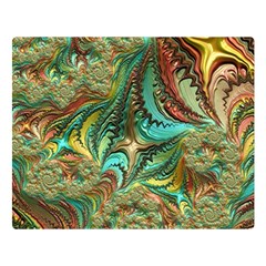 Fractal Artwork Pattern Digital Double Sided Flano Blanket (large) 