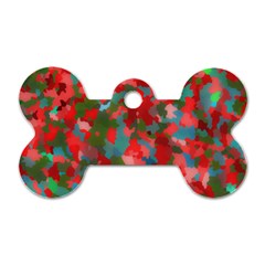 Redness Dog Tag Bone (two Sides) by artifiart