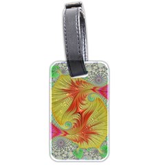 Fractal Artwork Fractal Artwork Luggage Tags (two Sides) by Pakrebo