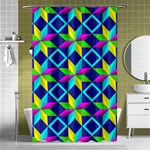 Pattern Star Abstract Background Shower Curtain 48  x 72  (Small)  Curtain(48  X 72 ) - 42.18 x64.8  Curtain(48  X 72 )