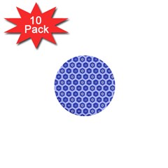 A Hexagonal Pattern 1  Mini Buttons (10 Pack)  by Pakrebo