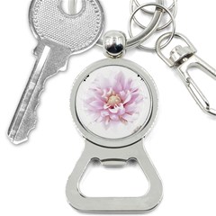 Abstract Transparent Image Flower Bottle Opener Key Chains