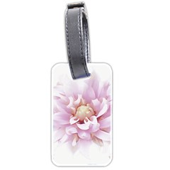 Abstract Transparent Image Flower Luggage Tags (two Sides) by Pakrebo