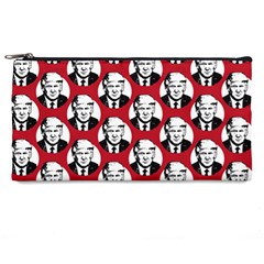 Trump Retro Face Pattern Maga Red Us Patriot Pencil Cases by snek