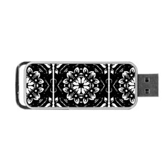 Kaleidoscope Mandala Art Portable Usb Flash (one Side) by Pakrebo