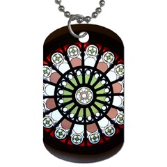 Color Light Glass Dog Tag (two Sides) by Pakrebo