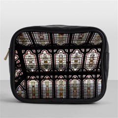 Stained Glass Window Repeat Mini Toiletries Bag (one Side) by Pakrebo