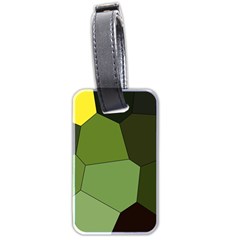 Mosaic Structure Background Tile Luggage Tags (two Sides) by Pakrebo