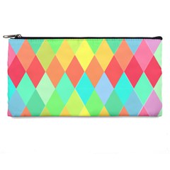 Low Poly Triangles Pencil Cases by Pakrebo
