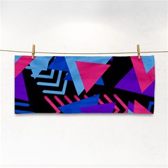 Memphis Pattern Geometric Abstract Hand Towel