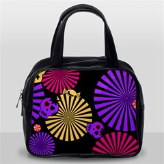 Seamless Halloween Day Of The Dead Classic Handbag (one Side) by Pakrebo