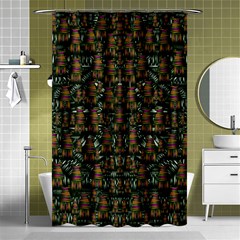 Love My Leggings And Top Ornate Pop Art`s Collage Shower Curtain 48  X 72  (small)  by pepitasart