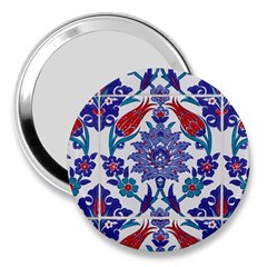 Art Artistic Ceramic Colorful 3  Handbag Mirrors by Pakrebo