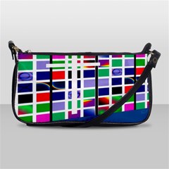 Color Graffiti Pattern Geometric Shoulder Clutch Bag by Pakrebo