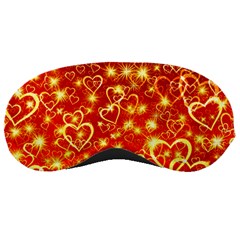 Pattern Valentine Heart Love Sleeping Masks by Mariart