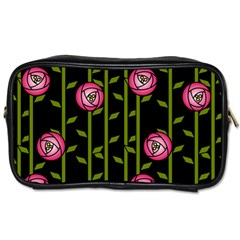 Rose Abstract Rose Garden Toiletries Bag (two Sides) by Pakrebo