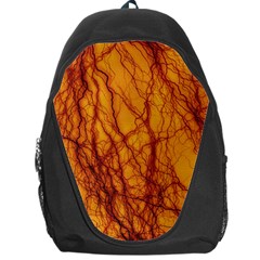 Lightning Internal Blood Vessel Backpack Bag by Pakrebo