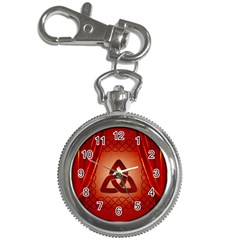 The Celtic Knot In Red Colors Key Chain Watches by FantasyWorld7