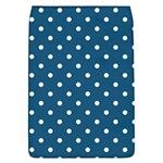 Polka Dot - Turquoise  Removable Flap Cover (L) Front