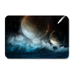 Ocean Plants Black Plate Mats