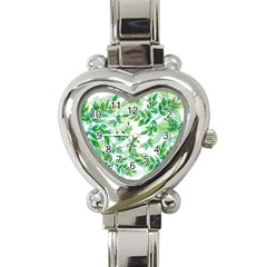 Tiny Tree Branches Heart Italian Charm Watch by WensdaiAmbrose