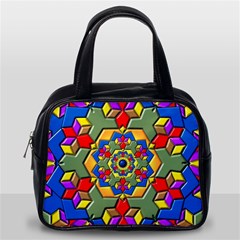 Background Image Pattern Classic Handbag (one Side) by Pakrebo