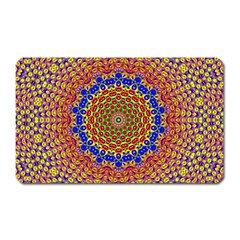 Tile Background Image Ornament Magnet (rectangular) by Pakrebo