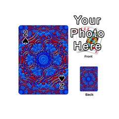 Background Fractals Surreal Design Art Playing Cards 54 (mini)