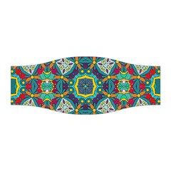 Farbenpracht Kaleidoscope Art Stretchable Headband by Pakrebo