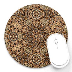 Pattern  Background Round Mousepads by Pakrebo