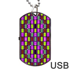 Shima Shima 2 Dog Tag Usb Flash (one Side)