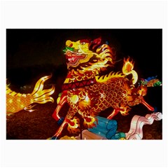 Dragon Lights Large Glasses Cloth by Riverwoman