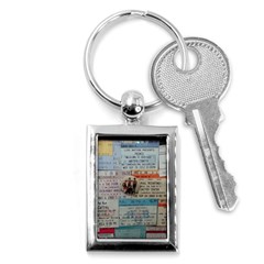 Concert Memorabilia  Key Chains (rectangle)  by StarvingArtisan